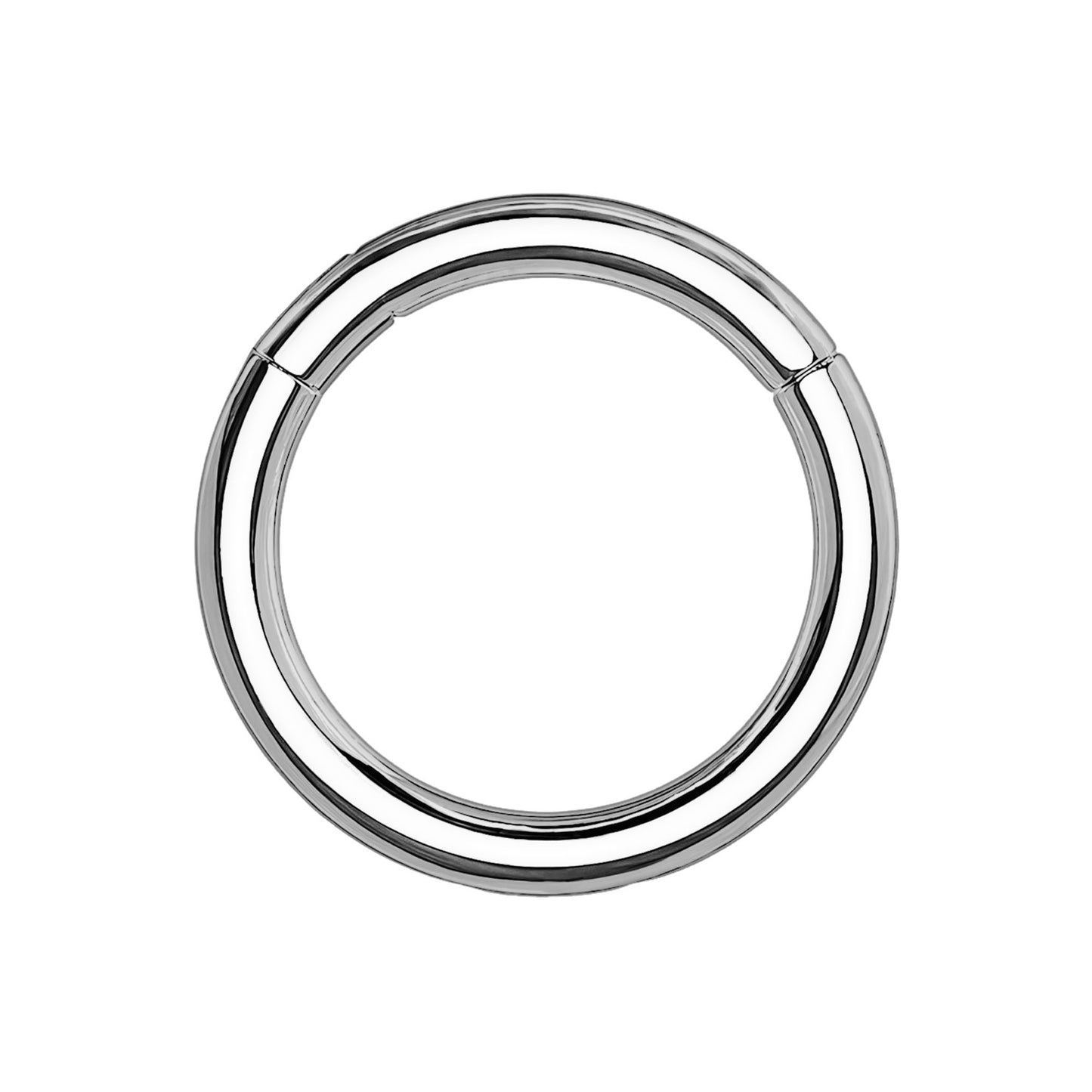 Titanium Clicker Ring in Classic Simple Style