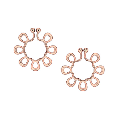 Gold Plated Nipple Clips in Modern Style